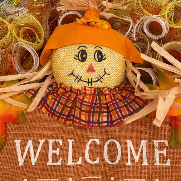 Harvest welcome wreath - Picture 2 of 3